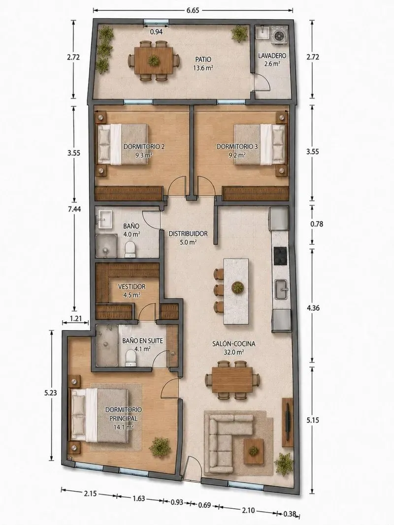 ? “LOCAL EN VENTA CON PATIO PRIVADO Y POSIBILIDAD DE TRANSFORMARLO EN VIVIENDAS” ?
